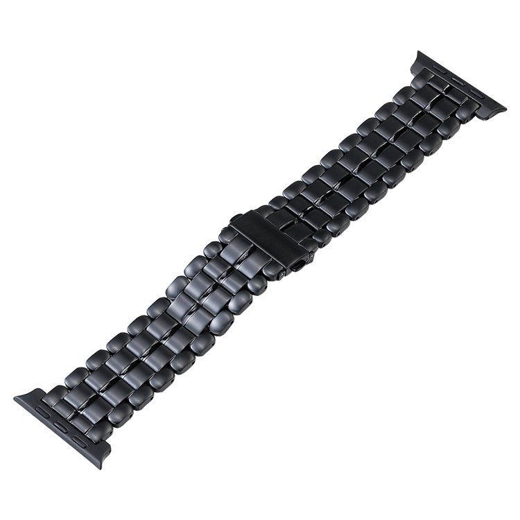 Five Beads Titanium Steel Watch Band, For Apple Watch Series 6 44mm, For Apple Watch Series 5 44mm, For Apple Watch Series 5 40mm, For Apple Watch Series 4 44mm, For Apple Watch 42mm, For Apple Watch 38mm, For Apple Watch Series 3 38mm