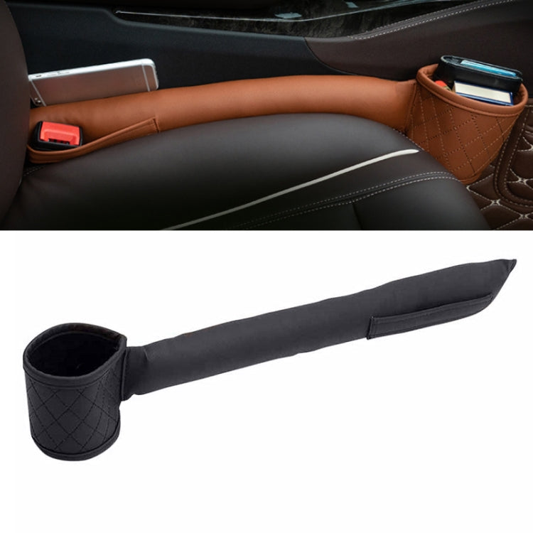 Car Seat Gap Leak-Proof Plugs Debris Storage Bag, Black Principal Driver, Black Co-pilot, Brown Principal Driver, Brown Co-pilot, Beige Principal Driver, Beige Co-pilot, Gray Principal Driver, Gray Co-pilot, Dark Brown Principal Driver