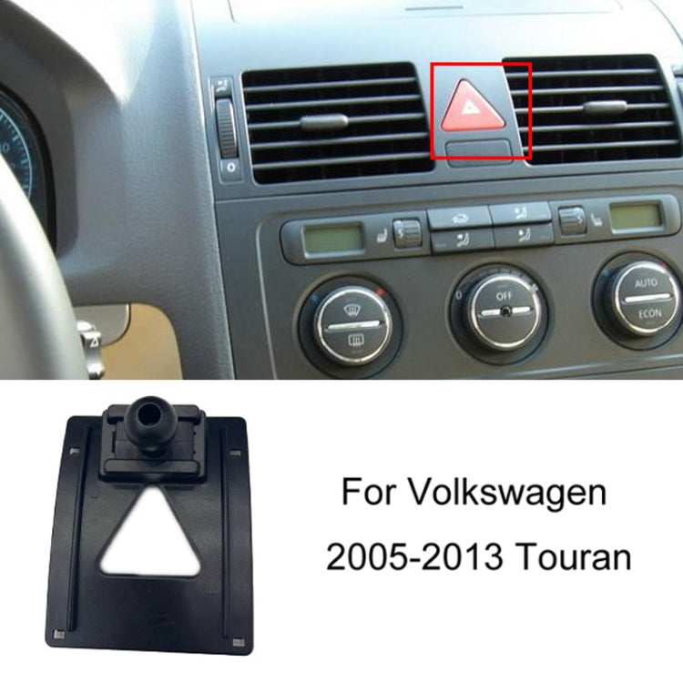 For Volkswagen Car Air Outlet Modified Mobile Phone Holder Base, 05-13 Touran, 08-12 Lavida, 08-12 Bora, 09-13 Golf 6, 11-15 Passat, 11-18 POLO, 11-18 Touareg, 17-21 Magotan/19-20 CC, 14-20 Golf, 12-14 Sagitar, 12-14 Magotan