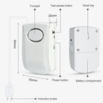 130dB Water Leakage Alarm Detector Sensor Detection Flood Alert Overflow Home Security Alarm System - Trustpick