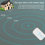 2 in 1 Waterproof Long Distance Remote Control Wireless Doorbell - Trustpick