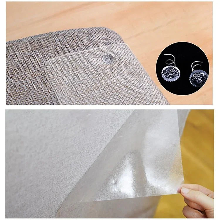 2 PCS Cat Scratch Protection PVC Sofa Anti - scratch Stickers , Size: 14x39cm - Trustpick