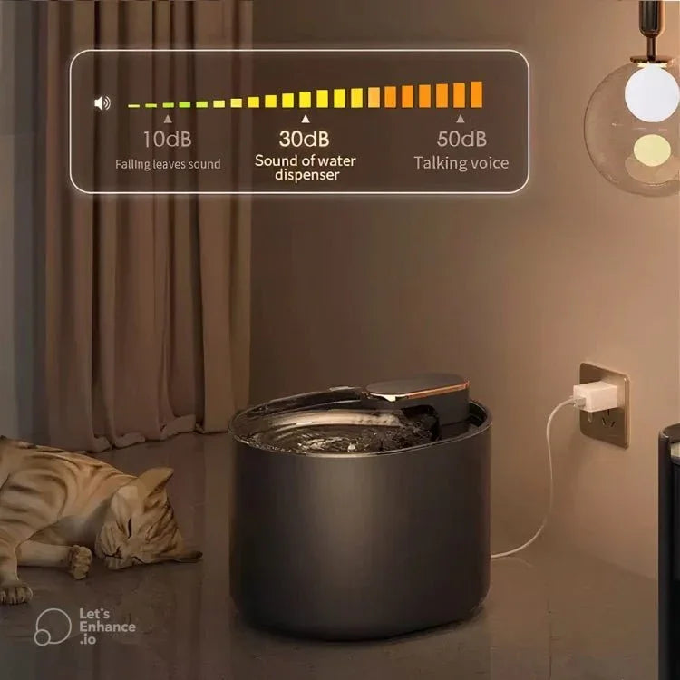 3L Electric Pet Water Dispenser Automatic Cat Water Fountain Mute Water Feeder Bowl - Trustpick