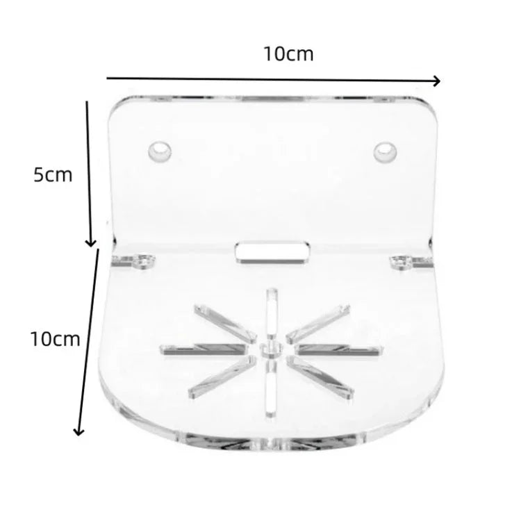 3pcs / Set Acrylic Wall Mount Bracket For Baby Monitor / Safety Camera / Speaker - Trustpick