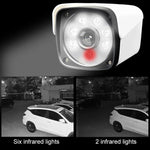 633W / A 3.6mm Lens 1500 TVL CCTV DVR Surveillance System IP66 Weatherproof Indoor Security Bullet Camera with 6 LED Array, Support Night Vision - Trustpick