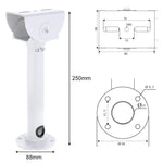 805 Aluminum Alloy 25cm Universal Camera Monitoring Bracket Support Wall Mounted Bracket for Video Camera - Trustpick