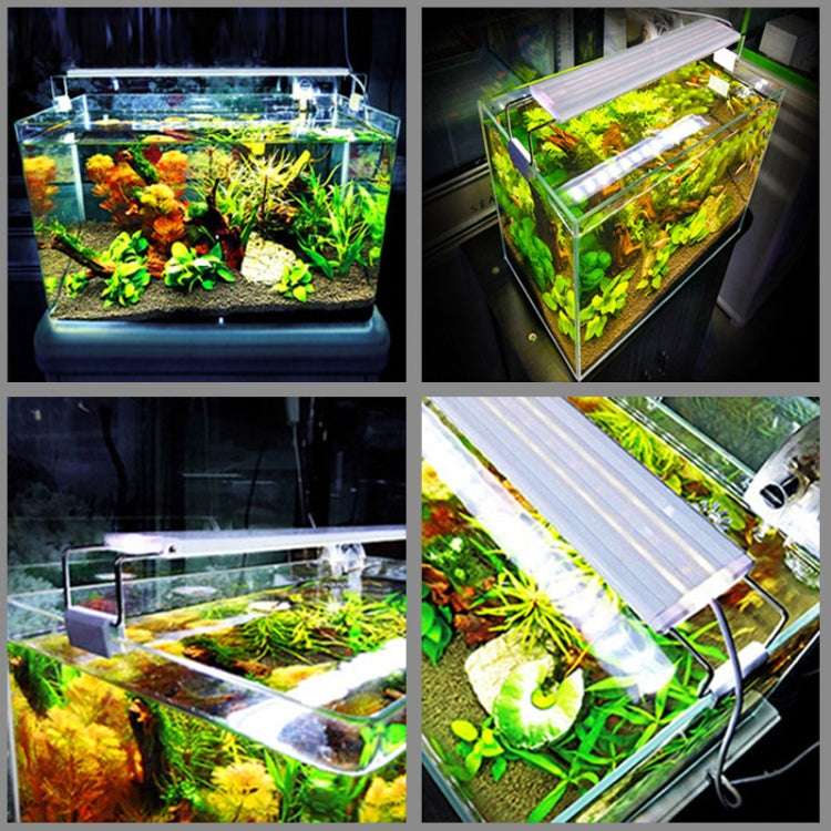 โคมไฟ LED ตู้ปลากระจก XY-60K แบบ 3 แถว ปลั๊ก US XY-60K แบบ 3 แถว