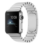 สายรัดนาฬิกาโลหะสแตนเลสสตีล สำหรับ Apple Watch ขนาด 42 มม.
