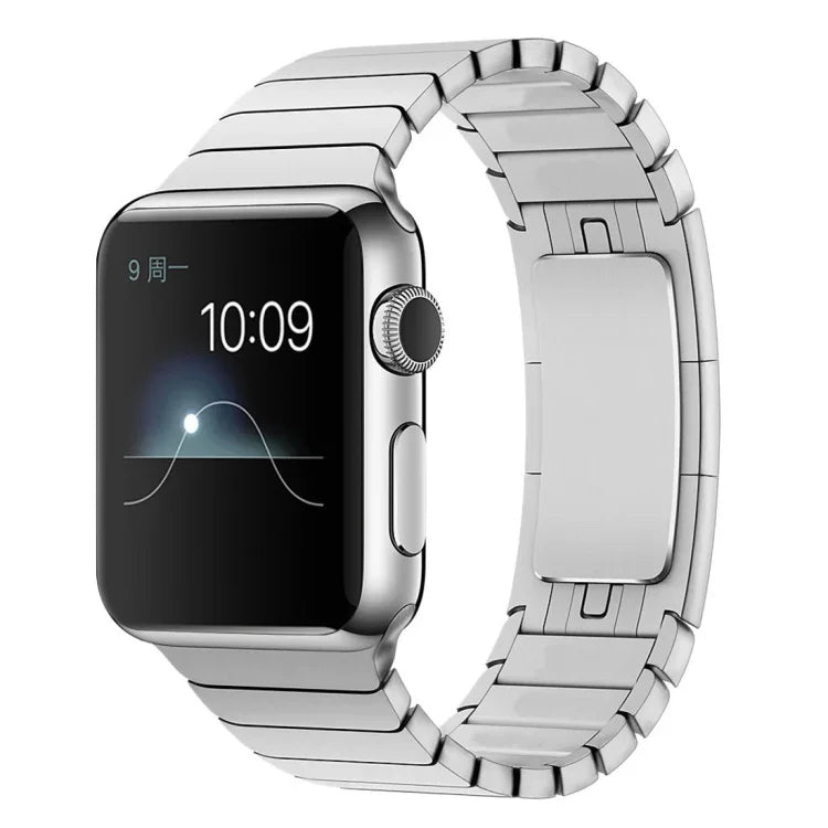 สายรัดนาฬิกาโลหะสแตนเลสสตีล สำหรับ Apple Watch ขนาด 42 มม.