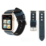 สายรัดนาฬิกาหนังแท้สไตล์วินเทจแบบเจาะรู สำหรับ Apple Watch Series 10 ขนาด 42 มม. / 9&8&7 ขนาด 41 มม. / SE 3&SE 2&6&SE&5&4 ขนาด 40 มม. / 3&2&1 ขนาด 38 มม. สำหรับขนาด 38 มม.