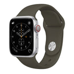 สำหรับสายซิลิโคนสไตล์แฟชั่นเรียบง่าย Apple Watch Series 3 & 2 & 1 38mm, สำหรับ 38mm