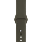 สำหรับสายซิลิโคนสไตล์แฟชั่นเรียบง่าย Apple Watch Series 3 & 2 & 1 38mm, สำหรับ 38mm