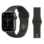 สำหรับสายซิลิโคนสไตล์แฟชั่นเรียบง่าย Apple Watch Series 3 & 2 & 1 38mm, สำหรับ 38mm