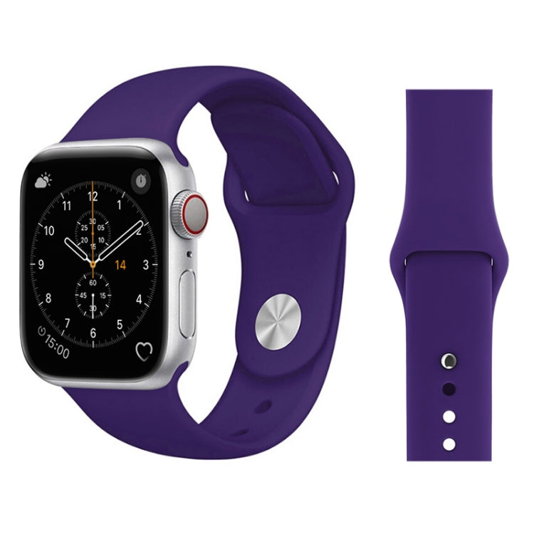 สำหรับสายซิลิโคนสไตล์แฟชั่นเรียบง่าย Apple Watch Series 3 & 2 & 1 38mm, สำหรับ 38mm