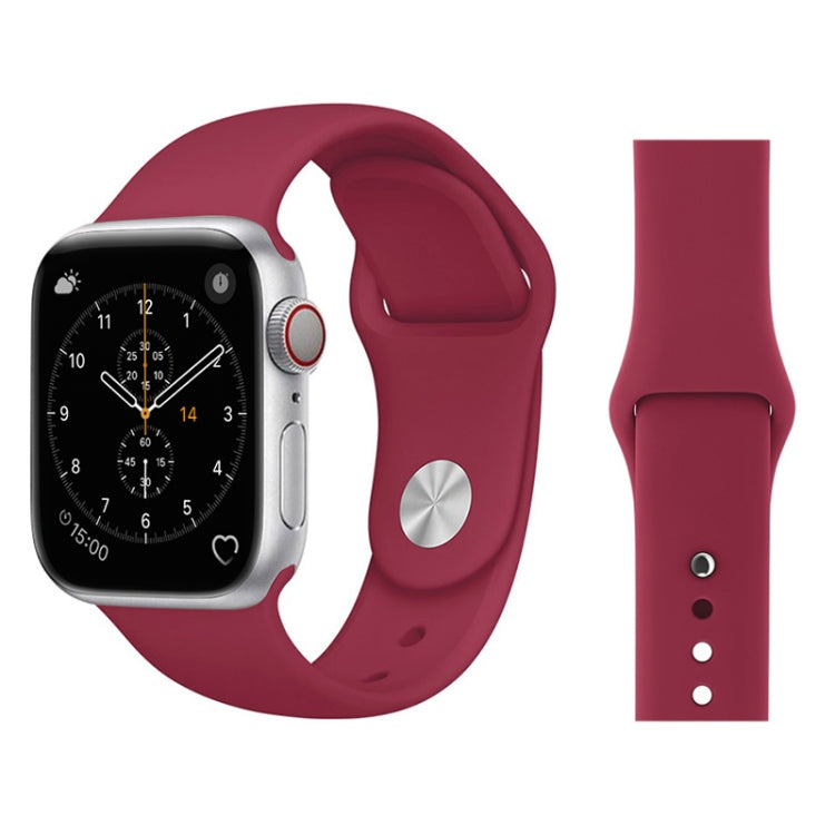 สำหรับสายซิลิโคนสไตล์แฟชั่นเรียบง่าย Apple Watch Series 3 & 2 & 1 38mm, สำหรับ 38mm