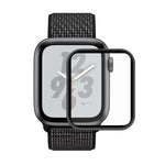 ENKAY Hat-Prince ฟิล์มกันรอยหน้าจอโค้ง 3D ชุบไฟฟ้า ความร้อนดัด HD สำหรับ Apple Watch Series 6 / 5 / 4 / Watch SE ขนาด 44 มม., สำหรับ Apple Watch Series 6 / 5 / 4 / Watch SE ขนาด 44 มม.