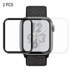 ฟิล์มกันรอยหน้าจอเต็มจอ 3D PET + ฟิล์มกันรอยหน้าจอโค้ง 3D Electroplating PET สำหรับ Apple Watch Series 6 / 5 / 4 / Watch SE 44 มม. จำนวน 2 ชิ้น ENKAY Hat-Prince