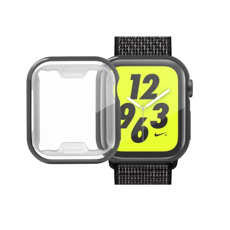 เคส TPU ชุบเต็มหน้าปกป้องสำหรับ Apple Watch Series 6 / 5 / 4 / Watch SE 40 มม., สำหรับ Series 5 & 4 40 มม., สำหรับ Apple Watch Series 6 / 5 / 4 / Watch SE 40 มม.