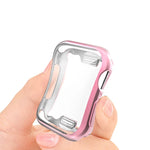 เคส TPU ชุบเต็มหน้าปกป้องสำหรับ Apple Watch Series 6 / 5 / 4 / Watch SE 40 มม., สำหรับ Series 5 & 4 40 มม., สำหรับ Apple Watch Series 6 / 5 / 4 / Watch SE 40 มม.