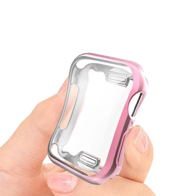 เคส TPU ชุบเต็มหน้าปกป้องสำหรับ Apple Watch Series 6 / 5 / 4 / Watch SE 40 มม., สำหรับ Series 5 & 4 40 มม., สำหรับ Apple Watch Series 6 / 5 / 4 / Watch SE 40 มม.