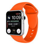 สายรัดนาฬิกาซิลิโคนหมุดคู่ สำหรับ Apple Watch Series 3 & 2 & 1 42 มม. Apple Watch 42 มม.