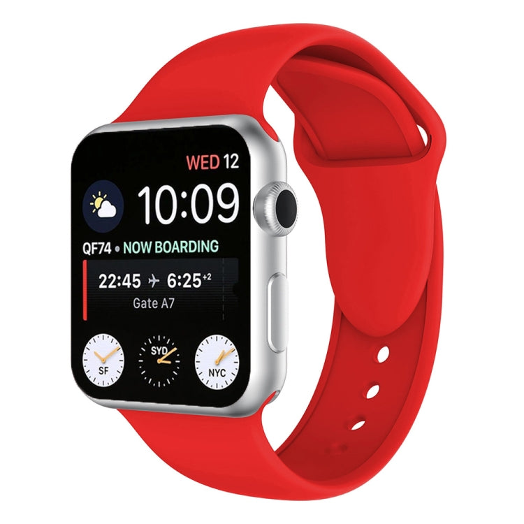 สายรัดนาฬิกาซิลิโคนหมุดคู่ สำหรับ Apple Watch Series 3 & 2 & 1 42 มม. Apple Watch 42 มม.