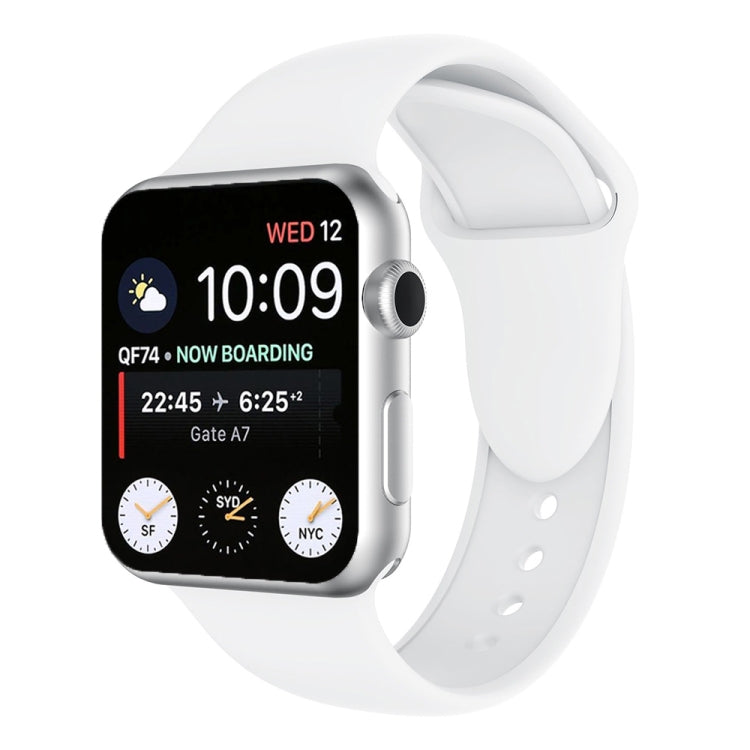 สายรัดนาฬิกาซิลิโคนหมุดคู่ สำหรับ Apple Watch Series 3 & 2 & 1 42 มม. Apple Watch 42 มม.