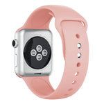 สายรัดนาฬิกาซิลิโคนหมุดคู่สำหรับ Apple Watch Series 3 & 2 & 1 38 มม., Apple Watch 38 มม.