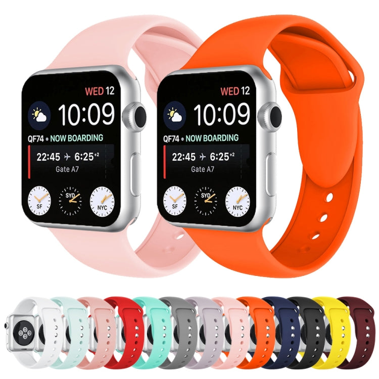 สายรัดนาฬิกาซิลิโคนหมุดคู่สำหรับ Apple Watch Series 3 & 2 & 1 38 มม., Apple Watch 38 มม.