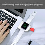 ที่ชาร์จไร้สายแม่เหล็กมาตรฐาน Qi แบบพกพา Universal A3 สำหรับ Apple Watch Series 4 & 3 & 2 & 1
