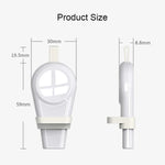 ที่ชาร์จไร้สายแม่เหล็ก USB แบบพกพามาตรฐาน Qi B2 สำหรับ Apple Watch Series 4 & 3 & 2 & 1