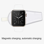 ที่ชาร์จไร้สายแม่เหล็ก USB แบบพกพามาตรฐาน Qi B2 สำหรับ Apple Watch Series 4 & 3 & 2 & 1