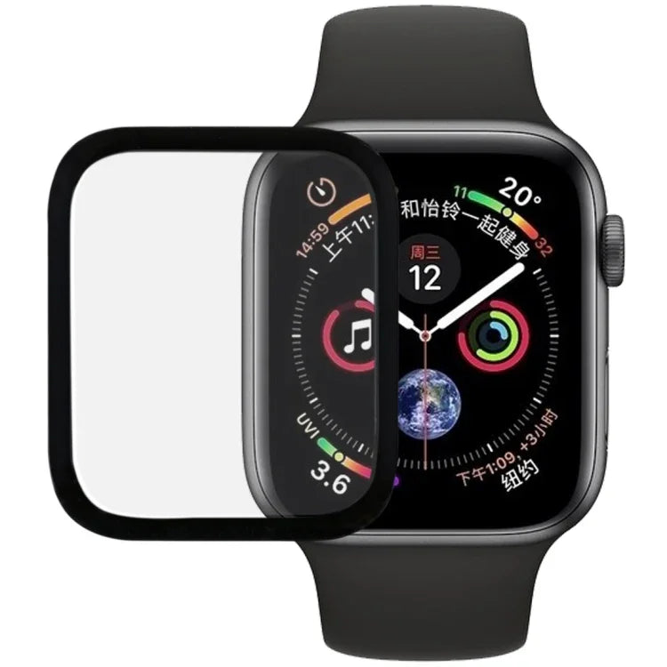 ฟิล์มกระจกนิรภัยเต็มจอ 9H 3D Edge สำหรับ Apple Watch Series 6 / 5 / 4 / Watch SE 40mm, สำหรับ Apple Watch Series 6 / 5 / 4 / Watch SE 40mm