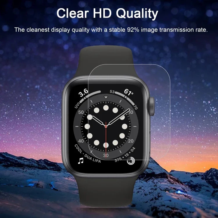 ฟิล์มกระจกนิรภัย 9H 2.5D สำหรับ Apple Watch Series 6 / 5 / 4 / Watch SE 44 มม.