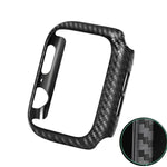 เคสป้องกันกรอบคาร์บอนไฟเบอร์ PC สำหรับ Apple Watch Series 3 & 2 & 1 42 มม.