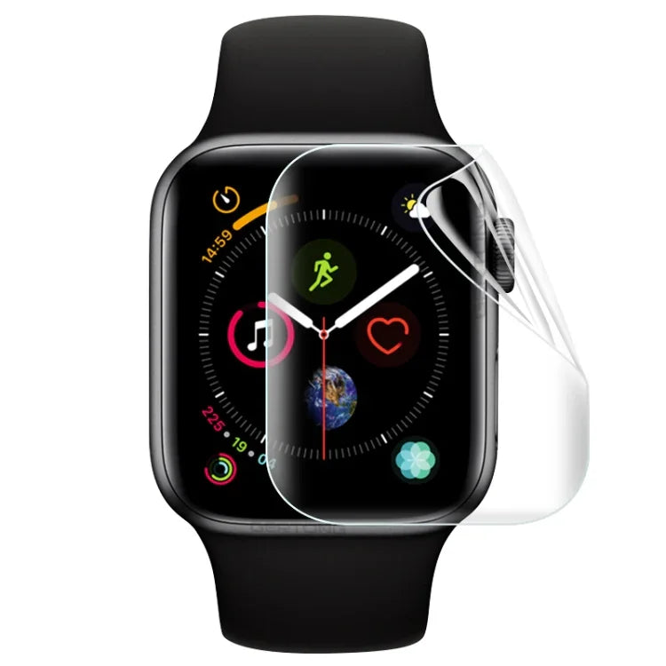 ฟิล์มไฮโดรเจลนุ่มแบบเต็มหน้าปกสำหรับ Apple Watch Series 5 & 4 40มม., สำหรับ Apple Watch Series 5 & 4 40มม. (1 ชิ้น)