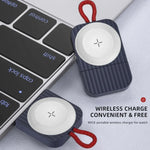 ที่ชาร์จไร้สายแม่เหล็กพกพา ROCK W26 สำหรับ Apple Watch, พอร์ต USB W26