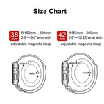สายรัดนาฬิกาไนลอนแม่เหล็กเปลี่ยนสี สำหรับ Apple Watch Series 7 41 มม. / 6 & SE & 5 & 4 40 มม. / 3 & 2 & 1 38 มม.