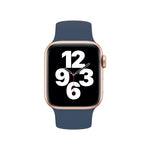 สายรัดนาฬิกาซิลิโคนยืดหยุ่นสีพื้น สำหรับ Apple Watch Ultra 49 มม. & Watch Ultra 2 49 มม. / Series 10 46 มม. / 9&8&7 45 มม. / SE 3&SE 2&6&SE&5&4 44 มม. / 3&2&1 42 มม. ขนาด:S 130 มม.