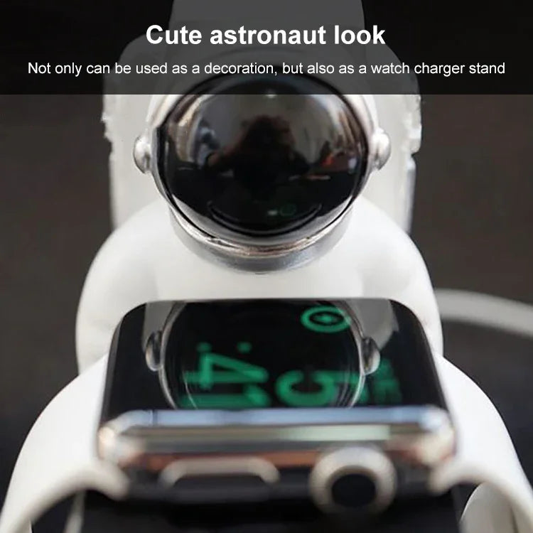 ที่วางชาร์จไร้สายรูปนักบินอวกาศสำหรับ Apple Watch