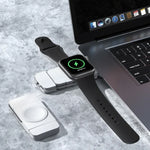แท่นชาร์จไร้สายแม่เหล็ก USB / Type-C รุ่น U8 สำหรับ Apple Watch Series, U8