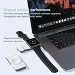 แท่นชาร์จไร้สายแม่เหล็ก USB / Type-C รุ่น U8 สำหรับ Apple Watch Series, U8