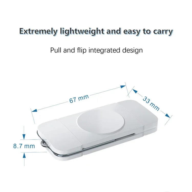 แท่นชาร์จไร้สายแม่เหล็ก USB / Type-C รุ่น U8 สำหรับ Apple Watch Series, U8