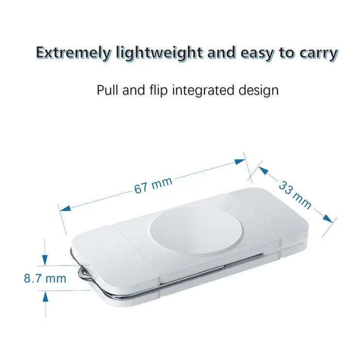 ที่ชาร์จไร้สายแม่เหล็ก U8S USB / Type-C ชาร์จเร็วสำหรับ Samsung Watch 3 / 4, 4 Classic, Active 1 / 2
