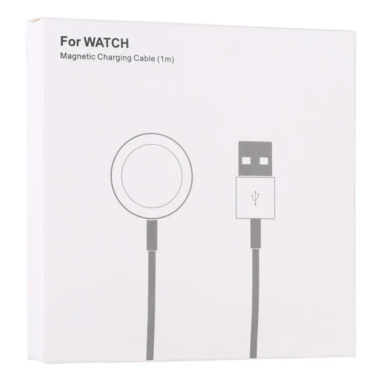 สายชาร์จไร้สายแม่เหล็ก 2ม. สำหรับ Apple Watch Series Ultra & 10 / 9 / 8 / 7 / 6 / 5 / 4 / 3 / 2, 2ม.