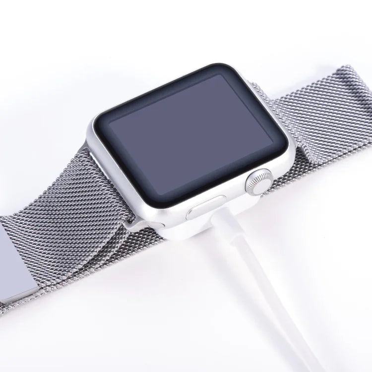 สายชาร์จ USB แบบแม่เหล็กสี่เหลี่ยม 1m ชาร์จเร็ว สำหรับ Apple Watch Series Ultra/8/7/6/SE/SE2/5/4/3/2
