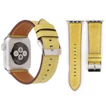 สายหนังแท้สไตล์ใหม่ สำหรับ Apple Watch Ultra 49mm&Watch Ultra 2 49mm / Series 10 46mm / 9&8&7 45mm / SE 3&SE 2&6&SE&5&4 44mm / 3&2&1 42mm, 42mm