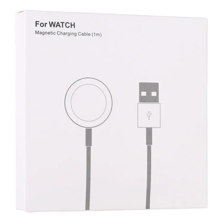 ที่ชาร์จไร้สายแม่เหล็ก 1m สำหรับ Apple Watch Series Ultra & 10 / 9 / 8 / 7 / 6 / 5 / 4 / 3 / 2, 1m