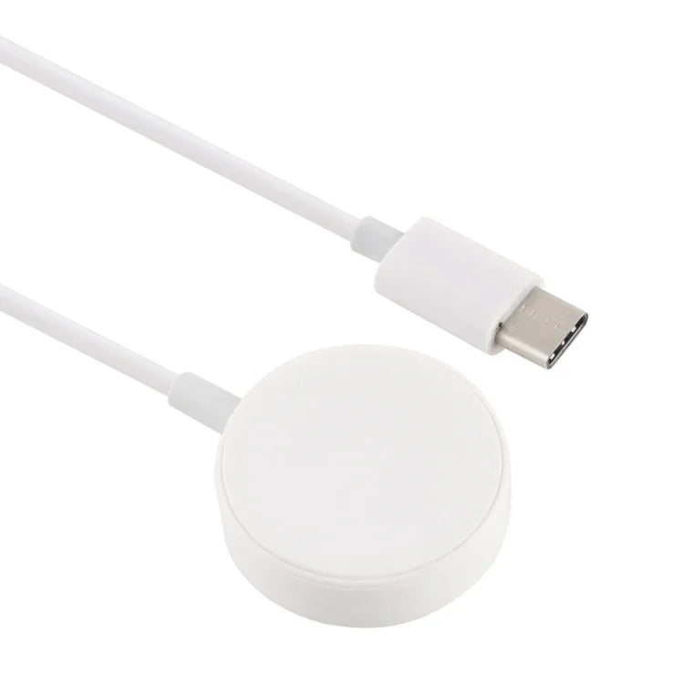ที่ชาร์จไร้สายแม่เหล็กแบบพกพา Type-C 30cm สำหรับ Apple Watch Series Ultra & 8 & 7 & 6 & 5 & 4 & 3 & 2