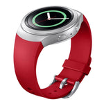 สายรัดนาฬิกาซิลิโคนสีพื้น สำหรับ Samsung Gear S2 Sport / Gear S2